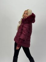 Jachetă din fâș cu mâneci din tricot - imagine 16