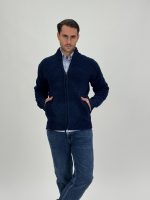 Pulover plușat cu fermoar lung - imagine 11