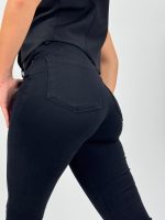 Pantalon slim fit cu push-up - imagine 6