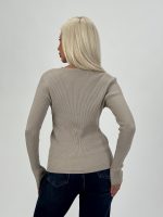 Pulover rigat cu lurex - imagine 5