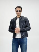 Jachetă din ecopiele - imagine 4