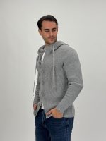 Cardigan cu glugă - imagine 4