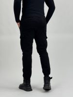 Pantalon cargo cu talie elastică - imagine 9