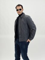 Palton scurt din stofă - imagine 3