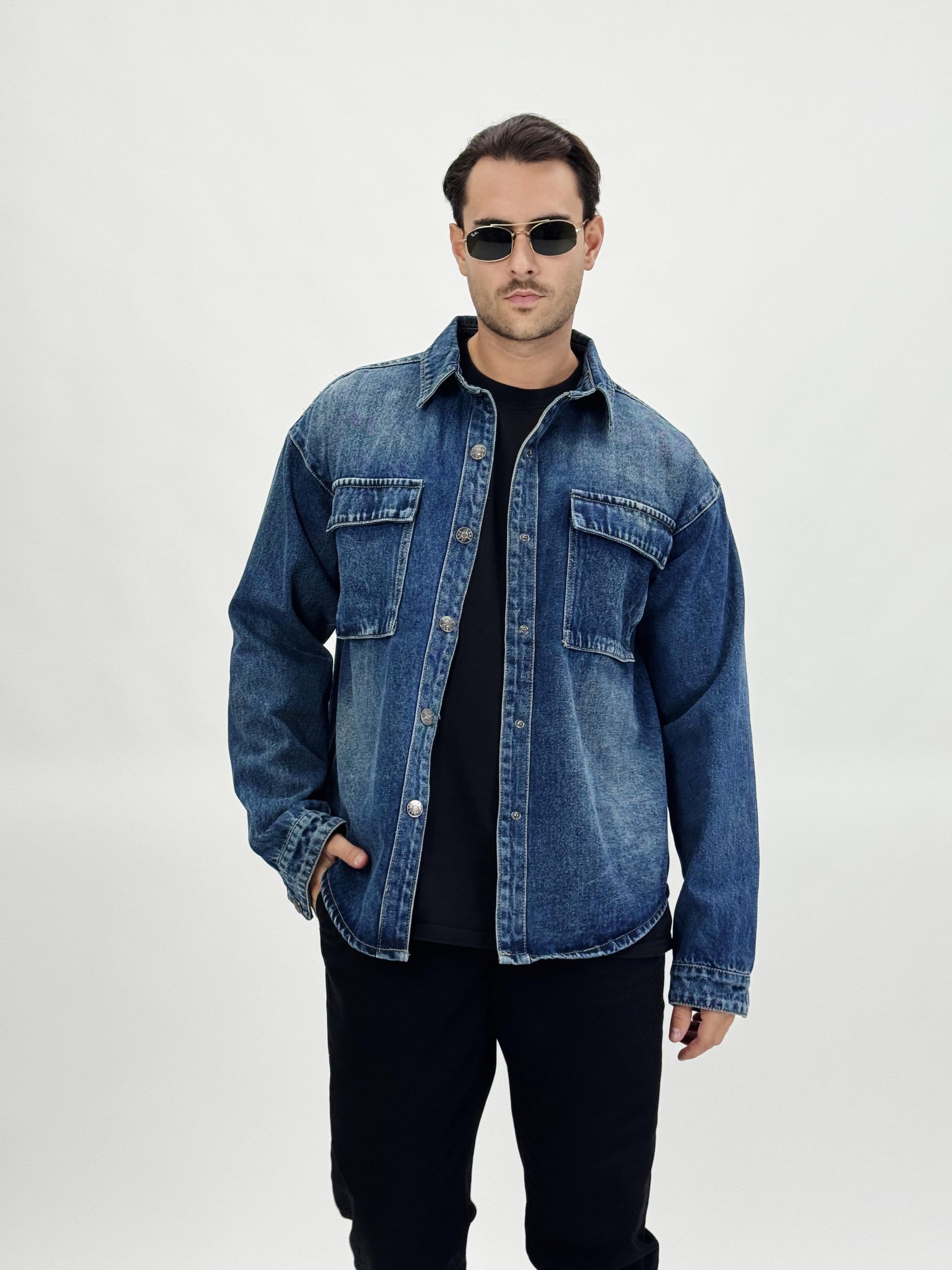 c790ce54-a207-4493-a203-cad8006e6e88 Cămașă de jeans - imagine 1