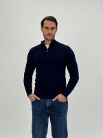 Pulover din tricot cu fermoar scurt - imagine 20