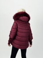 Jachetă din fâș cu mâneci din tricot - imagine 15