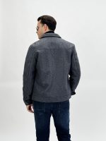 Palton scurt din stofă - imagine 6