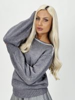 Pulover accesorizat cu pietre - imagine 15