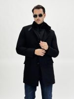 Palton din stofă dublat - imagine 7