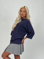 Pulover raglan cu model torsade - imagine 13