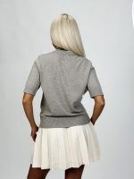 Pulover accesorizat cu perle și ștrasuri - imagine 10