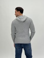 Cardigan cu glugă - imagine 5