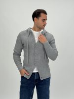 Cardigan cu glugă - imagine 3