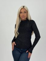 Pulover maletă rigat cu lurex - imagine 14