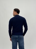 Pulover din tricot cu fermoar scurt - imagine 22