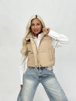 Vestă scurtă cu ștrasuri - imagine 8