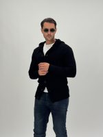 Cardigan cu glugă - imagine 12