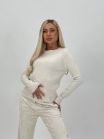 Pulover din tricot cu patent lat - imagine 3