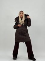 Jachetă din fâș cu ștrasuri și curea - imagine 12