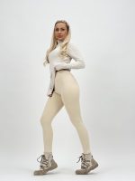 Pantalon colant plușat - imagine 2