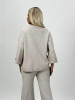 Set din tricot cu broșă - imagine 6