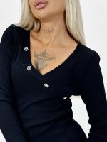 Pulover rigat accesorizat - imagine 7