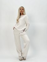 Set din tricot pantalon si pulover