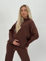 Set pulover maletă și pantalon din tricot - imagine 10