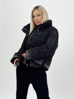 Jachetă scurtă din fâș cu ștrasuri - imagine 4