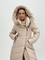 Jachetă lungă cu fermoar pe diagonală - imagine 6