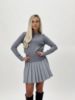 Pulover din tricot cu patent lat - imagine 15