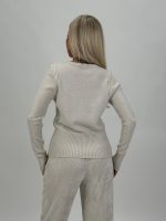 Pulover din tricot cu patent lat - imagine 5