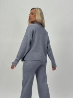 Set pulover maletă și pantalon din tricot - imagine 22