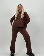 Set pulover maletă și pantalon din tricot - imagine 8