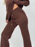 Set pulover maletă și pantalon din tricot - imagine 12