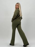 Set pulover maletă și pantalon din tricot - imagine 16