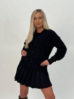 Pulover cardigan cu ștrasuri - imagine 7