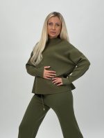 Set pulover maletă și pantalon din tricot - imagine 17