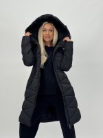 Jachetă 3/4 din fâș cambrată - imagine 4