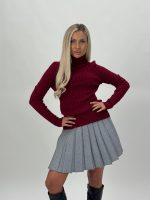 Pulover helancă cu model torsade - imagine 13