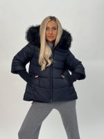 Jachetă din fâș cu mâneci din tricot - imagine 20