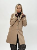 Palton rigat din stofă - imagine 10