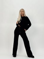 Set din tricot pantalon si pulover - imagine 12