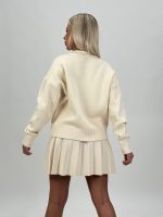 Pulover cardigan cu ștrasuri - imagine 4