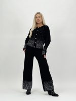 Set din tricot cu ștrasuri - imagine 2