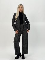 Pantalon office wide leg