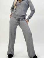 Set hanorac și pantalon din tricot - imagine 10