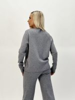 Set din tricot pantalon si pulover - imagine 9