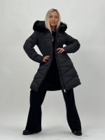 Jachetă 3/4 din fâș cambrată - imagine 2